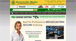 Desktop Screenshot of greenvillemedia.com
